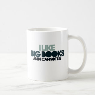 Ich mag große Bücher Kaffeetasse