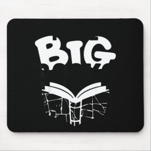 Ich mag große Bücher lustiges Buch Meme lesen Mousepad