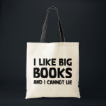 Ich mag große Bücher Tragetasche<br><div class="desc">Weitere Informationen unter http://Label-Me-Happy.com</div>