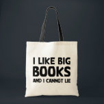 Ich mag große Bücher Tragetasche<br><div class="desc">Weitere Informationen unter http://Label-Me-Happy.com</div>