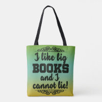 Ich mag große Bücher und ich kann nicht liegen
