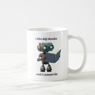 Ich mag große Bücher und kann nicht lügen, AA Nüch Kaffeetasse