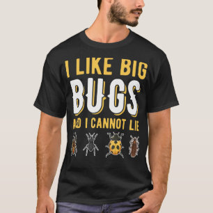 Ich mag große Fehler und ich kann Insektensammler T-Shirt