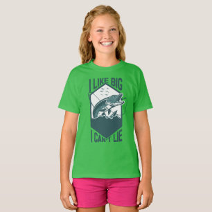 Ich mag große Fische und ich kann nicht lügen Hech T-Shirt