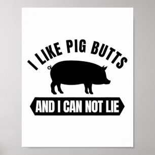 Ich mag große Hintern und ich kann keine lustige G Poster