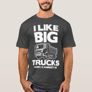 Ich mag große LKW und ich kann 953 nicht liegen T-Shirt