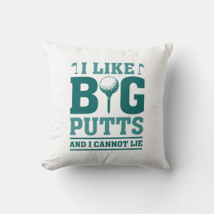 Ich mag große Putten und ich kann nicht lügen Kissen