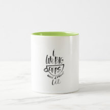 Ich mag große Schalen-Tasse