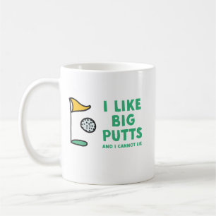 Ich mag große Schläge und ich kann nicht liegen Kaffeetasse