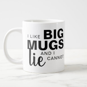 Ich mag große Tasse, ich kann keinen lustigen Spa Jumbo-Tasse
