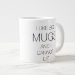 Ich mag große Tasse... kann nicht lügen Jumbo-Tasse<br><div class="desc">20 oz Tasse.</div>