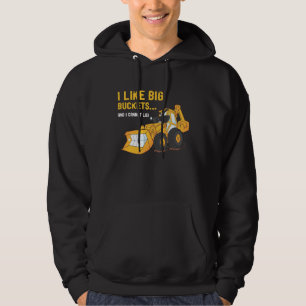 Ich mag großes Eimer-Löffelbaggerhoodie-Sweatshi Hoodie