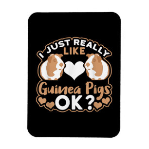 Ich mag Guinea einfach nur Schweine, okay? Magnet