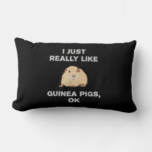 Ich mag Guinea Schweine wirklich gerne Guinea Schw Lendenkissen