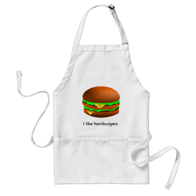 Ich mag Hamburger Schürze (Vorne)