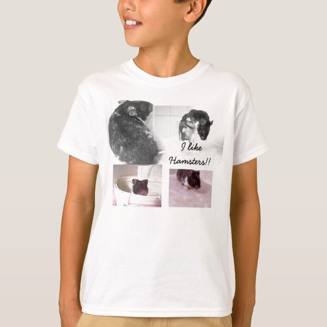 Ich mag Hamsters!!! T-Shirt (Vorderseite)