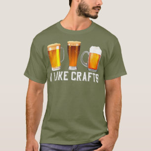 Ich mag Handwerksdesign - Funny Brewer Bierbrauer T-Shirt