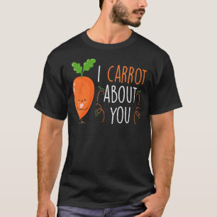 Ich mag immer über dich Gemüse Karotten. T-Shirt
