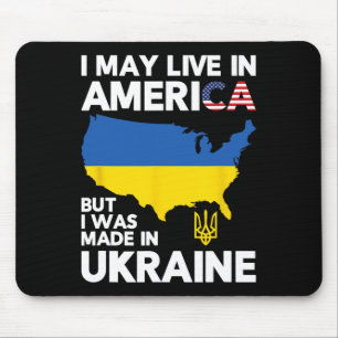 Ich mag in Amerika leben, aber ich wurde in der Uk Mousepad
