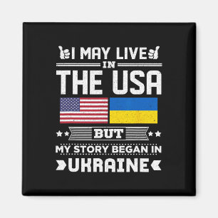 Ich mag in den USA leben, aber meine Geschichte be Magnet