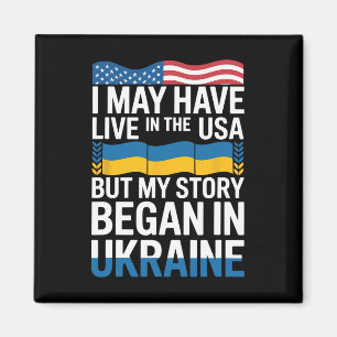 Ich mag in den USA leben, aber meine Geschichte be Magnet