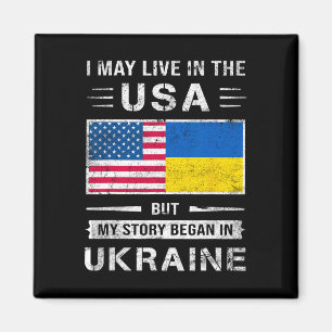 Ich mag in den USA leben, aber meine Geschichte be Magnet