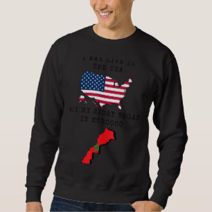 Ich mag in den USA leben, aber meine Geschichte be Sweatshirt