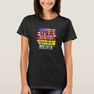 Ich mag in den USA leben, aber meine Geschichte be T-Shirt