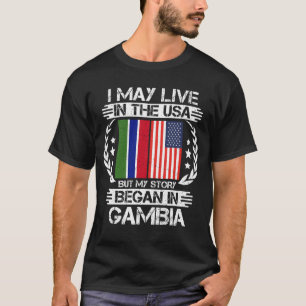 Ich mag in den USA leben, aber meine Geschichte be T-Shirt