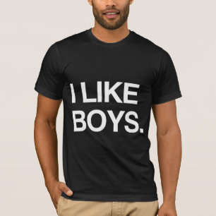 ICH MAG JUNGEN T-Shirt