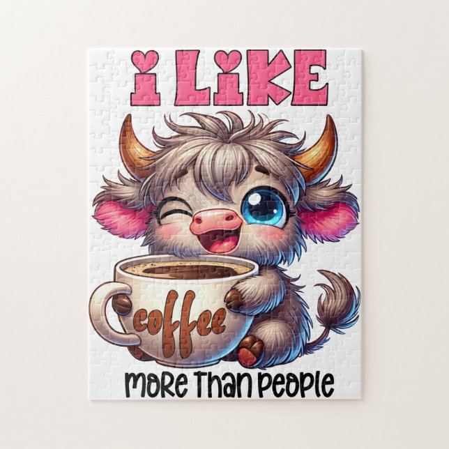 Ich mag Kaffee lieber als Menschen  (Vertikal)