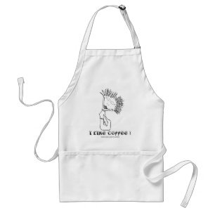 Ich mag Kaffee! Schürze