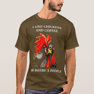 Ich mag Kaffee und Chips und vielleicht 3 Leute T-Shirt