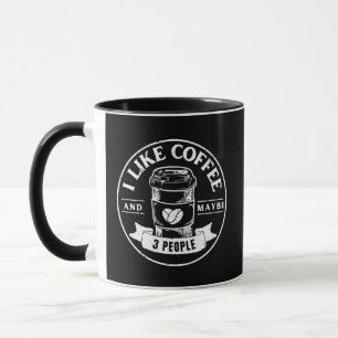 Ich mag Kaffee und vielleicht 3 Leute Tasse