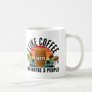 Ich mag Kaffee und vielleicht 3 Personen Kaffeetasse