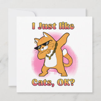 Ich mag Katzen, ok, Dabbing Katze