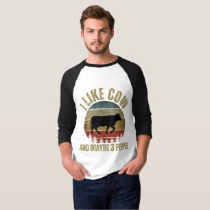 ICH MAG KUH UND VIELLEICHT 3 PERSONEN T-Shirt