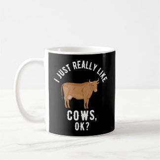 Ich mag Kühe einfach so. Kaffeetasse