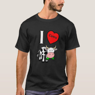 Ich mag Kühe sehr  Ich liebe Kühe T-Shirt