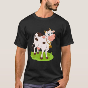 Ich mag Kühe und ich mag 3 Leute Kuh lächelnd T-Shirt