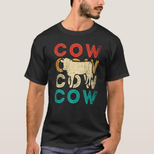 Ich mag Kühe und vielleicht 3 Leute Lustiger Kuhba T-Shirt
