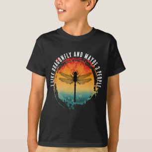 ICH MAG LIBELLEN UND VIELLEICHT 3 PERSONEN T-Shirt