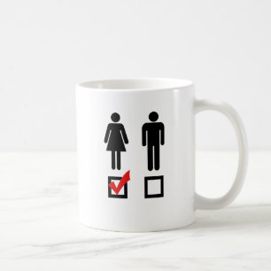 Ich mag Mädchen Kaffeetasse