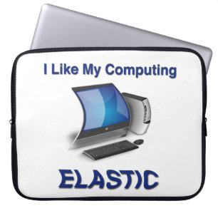 Ich mag mein Computer elastisch Laptopschutzhülle