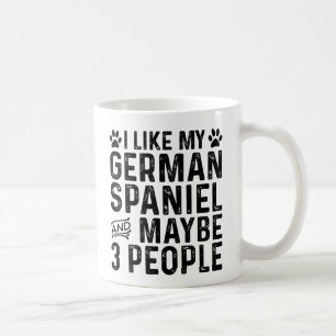 Ich mag mein deutsches Spanisch und 3 Leute Kaffeetasse