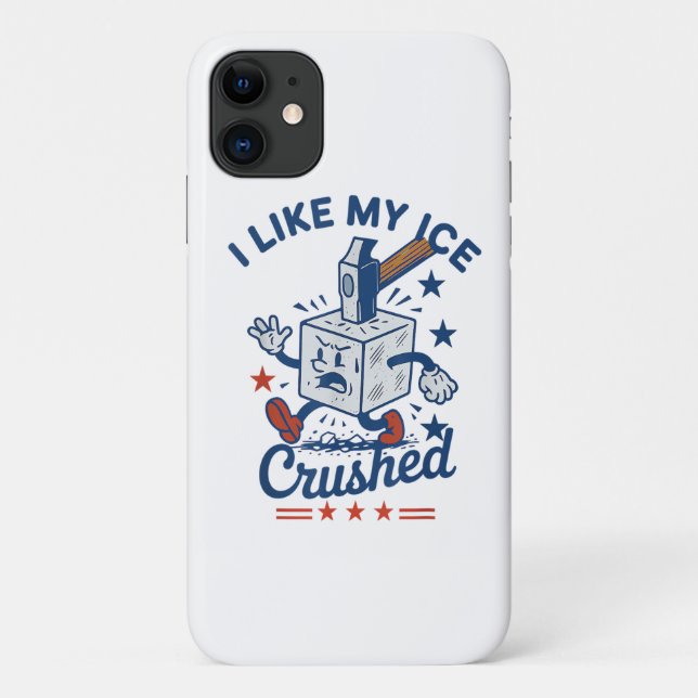 Ich mag mein Eis zerstoßen Case-Mate iPhone Hülle (Rückseite)