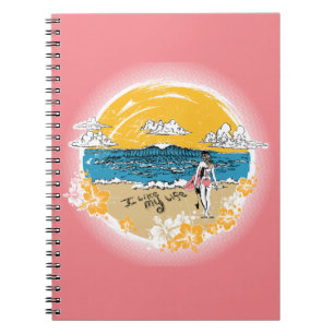 Ich mag mein Livesuch-Girl-Notebook Notizblock