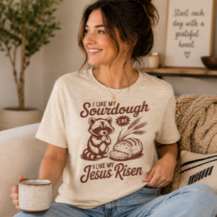 Ich mag mein Sauerteigbrot Tri-Blend Shirt