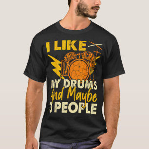 Ich mag meine Trommeln witzige Drummereien für Tro T-Shirt
