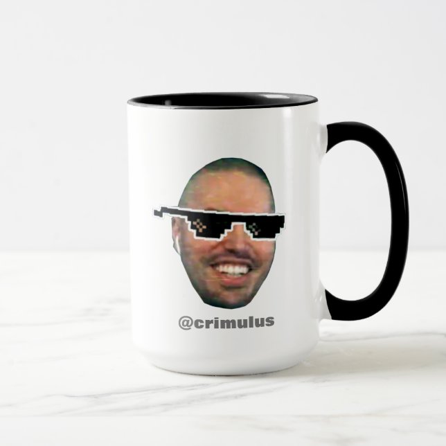 Ich mag meinen Kaffee mit Krim Tasse! @crimulus Tasse (Rechts)